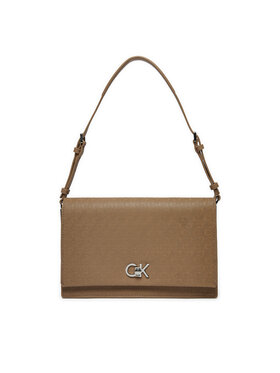 Calvin Klein Calvin Klein Handtasche Ck Elongated Shoulder Bag_Mono K60K613139 Beige