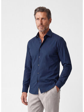 Pako Lorente Pako Lorente Koszula P26WF-1X-014 Granatowy Slim Fit