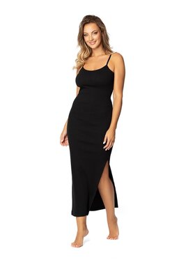 DKaren Sport DKaren Sport Sukienka codzienna DK-K-P7 Czarny Slim Fit