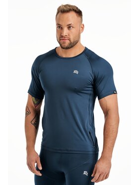 ROUGH RADICAL ROUGH RADICAL Koszulka techniczna VITAL ZIP Niebieski Slim Fit