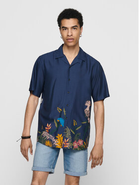 Only & Sons Only & Sons Košeľa Arthir 22017533 Tmavomodrá Regular Fit