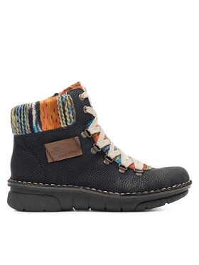 Rieker Rieker Botine 73343-00 Negru