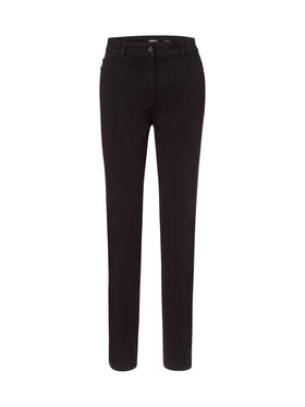 Olsen Olsen Текстилни панталони Mona 14000120 Черен Slim Fit