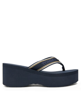 Tommy Hilfiger Japonke Im Platform Beach Sandal FW0FW08236 Mornarsko Modra