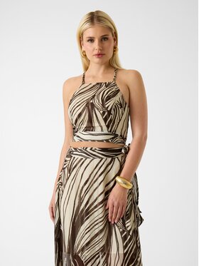 Guess Guess Top 174861 Hnědá Classic Fit