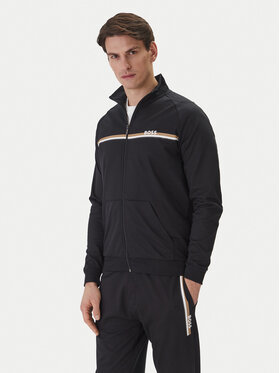 BOSS BOSS Pulóver Authentic 50554779 Fekete Regular Fit