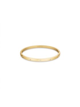 Rosefield Rosefield Bransoletka Bangle Collection Złoty