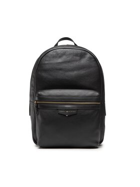 Tommy Hilfiger Tommy Hilfiger Batoh Premium Leather Backpack AM0AM10280 Černá