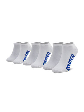 Starter Starter Sada 3 párů nízkých ponožek unisex SUS-001 Bílá