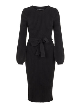 Vero Moda Curve Vero Moda Curve Rochie tricotată Svea 10281626 Negru Regular Fit
