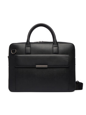 Tommy Hilfiger Tommy Hilfiger Portatīvā datora soma Th Business Computer Bag AM0AM13993 Melns