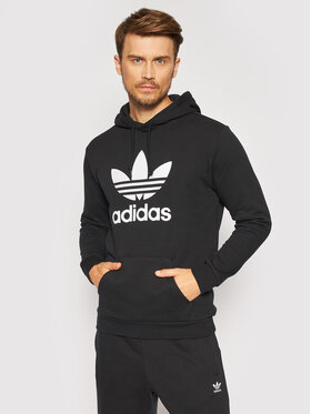 adidas adidas Džemperis adicolor Classics Trefoil Juoda Regular Fit