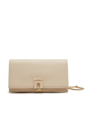 Tommy Hilfiger Tommy Hilfiger Geantă Th Her Flap W/Chain AW0AW17403 Bej