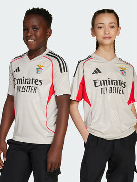adidas adidas Koszulka techniczna Benfica 25/26 Away Jersey Beżowy Regular Fit