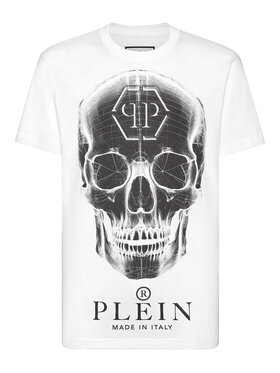 PHILIPP PLEIN PHILIPP PLEIN Tričko 14693 Biela Regular Fit