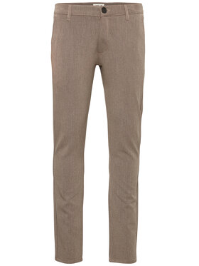 Solid Solid Чіноси 21200141 Бежевий Slim Fit