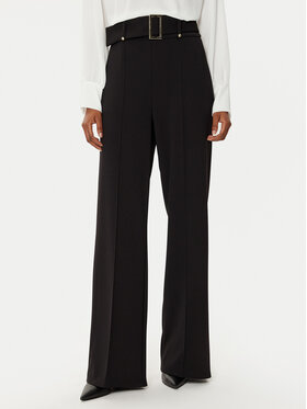 Rinascimento Rinascimento Pantaloni din material CFC0121912003 Negru Regular Fit