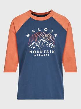 Maloja Maloja Bluza Cortem 34408-1-8581 Mornarsko modra Regular Fit