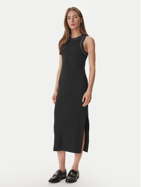 DKNY DKNY Rochie de zi DJ6D9189 Negru Slim Fit