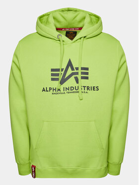 Alpha Industries Alpha Industries Felpa Basic 178312 Verde Regular Fit
