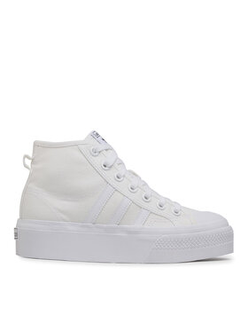 adidas adidas Sneakers Nizza Platform Mid W FY2782 Blanc