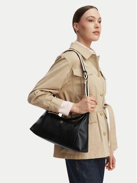 Tommy Hilfiger Tommy Hilfiger Ročna torba Th Essential Shoulder Bag AW0AW18374 Črna