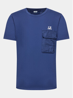 C.P. Company C.P. Company Tričko 14CMTS315A 005697G Tmavomodrá Regular Fit