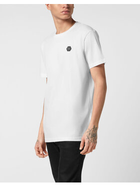 PHILIPP PLEIN PHILIPP PLEIN T-Shirt 23501 Biały Regular Fit