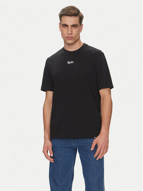 adidas adidas T-Shirt Lounge Still Life Lemons Graphic JN7367 Černá Regular Fit