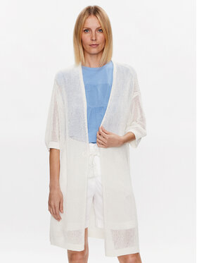 Marc Aurel Marc Aurel Kardigan 8746 8000 81978 Écru Relaxed Fit