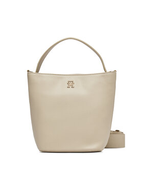 Tommy Hilfiger Tommy Hilfiger Handtasche Th Essential Sc Bucket AW0AW15706 Weiß
