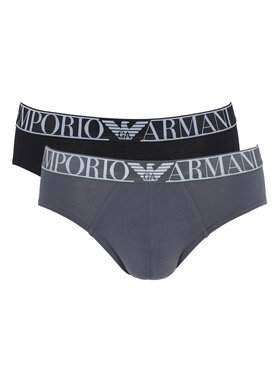Emporio Armani Underwear Emporio Armani Underwear Komplet 2 par slipów 1117331P720 Czarny