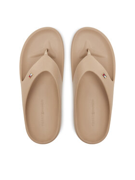 Tommy Hilfiger Tommy Hilfiger Japanke Th Comfort Beach Sandal FW0FW08522 Bež
