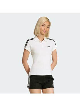 adidas adidas Polo 159123 Biały Slim Fit