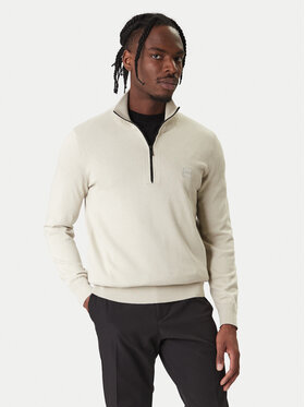 BOSS BOSS Pulover Kanobix 50527585 Bej Regular Fit