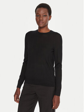 BOSS BOSS Pulover Ferpina 50544987 Črna Slim Fit