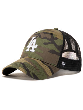 47 Brand 47 Brand Cappellino Mlb Los Angeles Dodgers Branson B-CBRAN12GWP-CMD Verde