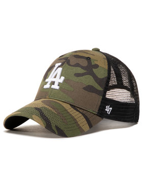 47 Brand 47 Brand Καπέλο Jockey Mlb Los Angeles Dodgers Branson B-CBRAN12GWP-CMD Πράσινο