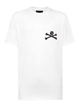 PHILIPP PLEIN PHILIPP PLEIN T-shirt 6079 Bianco Regular Fit