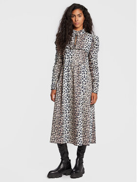 Notes Du Nord Notes Du Nord Kleid für den Alltag Emily 12863 Bunt Regular Fit