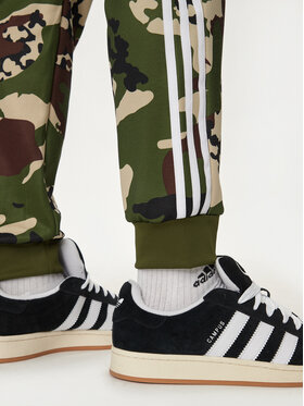 Adidas Spodnji Del Trenirke Camo SSTR IS0254 Zelena Regular Fit