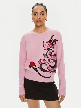 PINKO Pinko Pullover Calancola 102875 A1LM Rosa Regular Fit