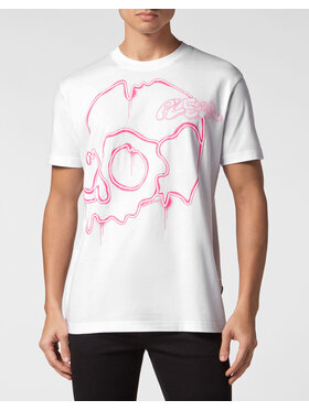 PHILIPP PLEIN PHILIPP PLEIN T-Shirt 9899 Biały Regular Fit
