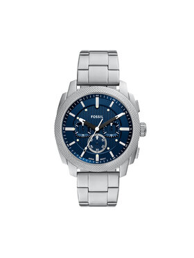 Fossil Fossil Pulkstenis Machine Chronograph FS6096 Sudraba
