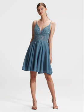 Hey Kyla Hey Kyla Abito da cocktail 5AG003HK Blu Regular Fit