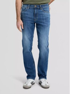 Lee Lee Jeansy WEST Niebieski Straight Leg