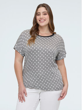 Fiorella Rubino Fiorella Rubino T-Shirt G0E3L009334N0S1 Czarny Regular Fit