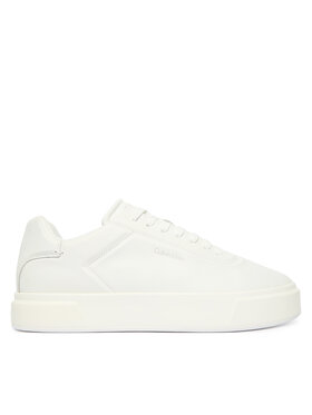 Calvin Klein Calvin Klein Sneakersy Basket Cups Oxf Lup Hf Lth YM0YM01452 Bílá