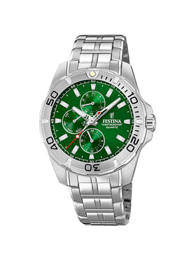 Festina Festina Zegarek F20445-7 Srebrny