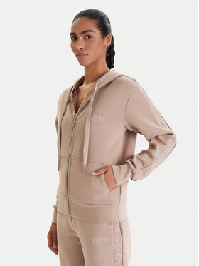 Guess Guess Bluză W6RQ12 KBYE2 Bej Regular Fit